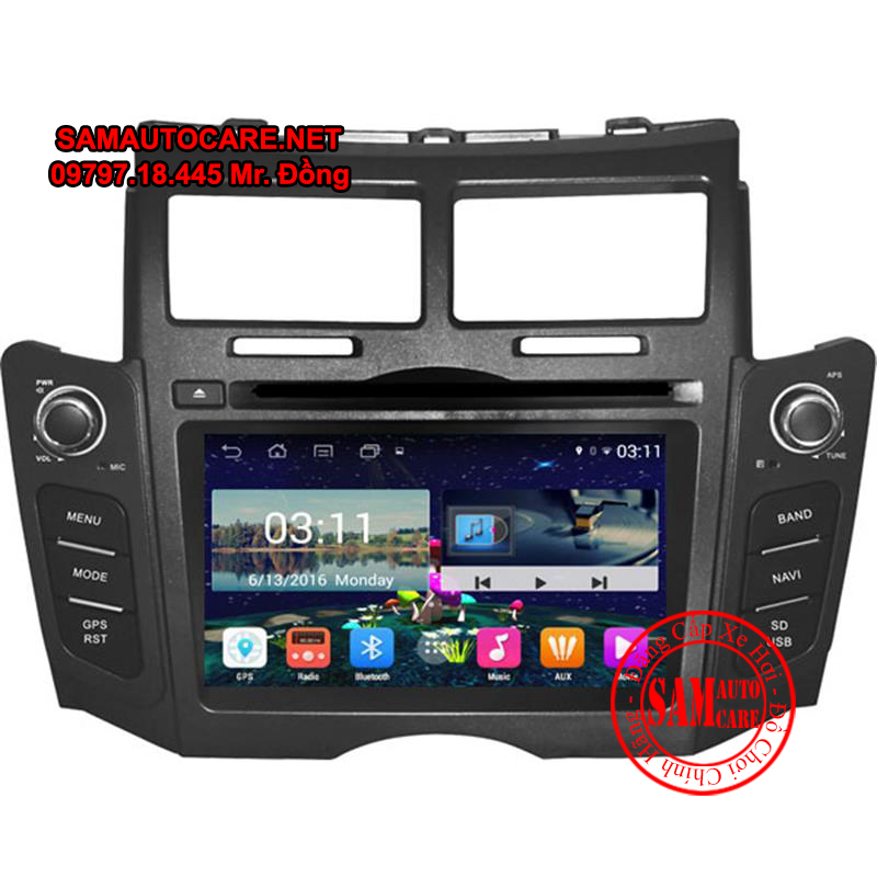 DVD Android ôtô Toyota Yaris